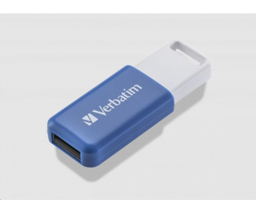 VERBATIM Flash Disk 64GB DataBar USB 2.0 Drive, modrá