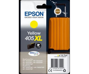 EPSON ink Singlepack Yellow 405XL Durabrite Ultra