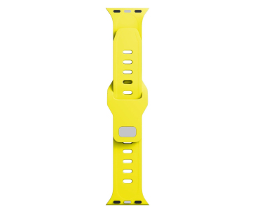 3mk Silicone Watch Strap pro Apple 38/40/41 mm Yellow