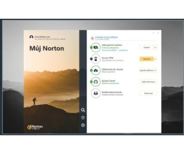 NORTON 360 DELUXE 25GB +VPN 1 uživatel pro 3 zařízení na 3 roky ESD