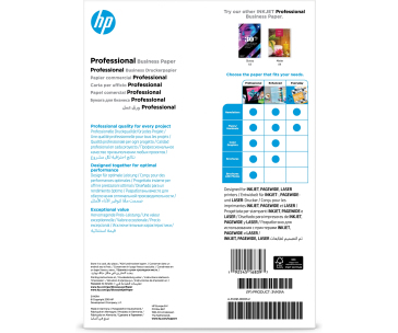 HP Prof Biz Gls 180g A4 150sh FSC Paper