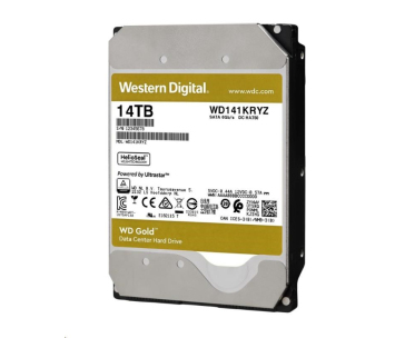 WD GOLD WD142KRYZ 14TB, SATA III 3.5", 512MB 7200RPM, 262MB/s, CMR, Enterprise