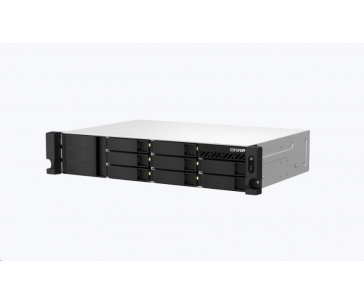 QNAP TS-873AeU-RP-4G (4C/RyzenV1500B/2,2GHz/4GBRAM/8xSATA/2xM.2/2x2,5GbE/4xUSB3.2/1xPCIe/RP)