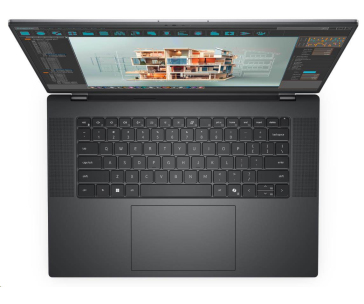 DELL NTB Precision 5690/7-165H/32GB/1TB SSD/16" FHD+/IRCam&Mic/Nvidia RTX 1000 Ada/WLAN/Backlit Kb/W11 Pro/3Y PS NBD