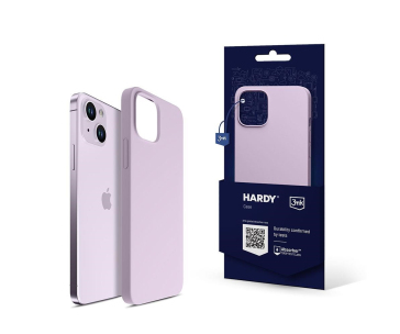 3mk Hardy Silicone MagCase pro Apple iPhone 14, Light Purple