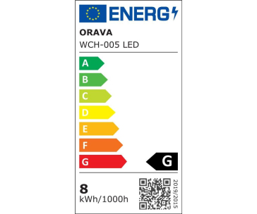 Orava stolní LED lampa s bezdrátovou nabíječkou na telefon, Qi technologie, 24 W, 30 000 h, dotykové ovládání