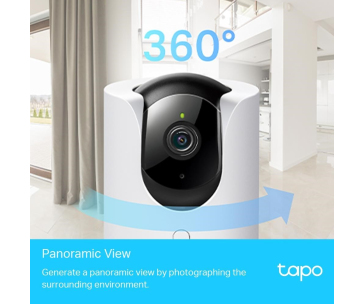 TP-Link Tapo C225 domácí/indoor kamera, (4MP, 2K 1440p, IR 9m, WiFi, micro SD card)