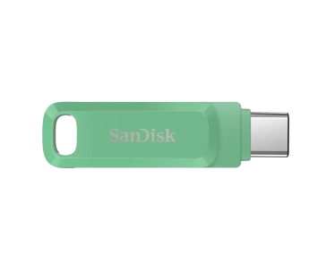 SanDisk Flash Disk 64GB Ultra Dual Drive Go, USB-C 3.2, Zelená