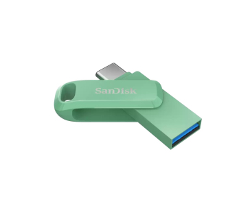 SanDisk Flash Disk 128GB Ultra Dual Drive Go, USB-C 3.2, Zelená