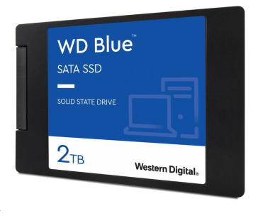 WD BLUE SSD 3D NAND WDS200T3B0A 2TB SATA/600, (R:560, W:530MB/s), 2.5"