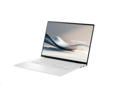 ASUS NTB Zenbook S 16 OLED (UM5606WA-OLED225X), AI9-HX370, 16" 2880 x 1800, 32GB, 2TB SSD, Radeon, Win11 Home, White