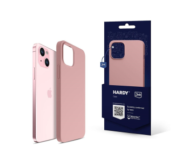 3mk Hardy Silicone MagCase pro Apple iPhone 15, Pink