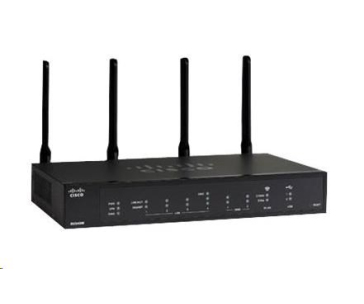 BAZAR - Cisco VPN Router RV340W-E-K9-G5,  4xGbE LAN, 2xGbE WAN, 2,4 GHz + 5 GHz WiFi, 2xUSB - Po opravě (Komplet)