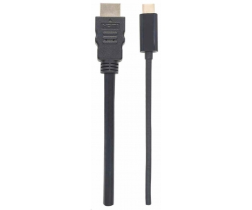 Manhattan kabel USB-C to HDMI, 1m, černá