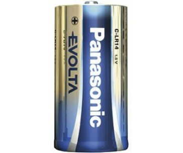 PANASONIC Alkalické baterie EVOLTA Platinum LR14EGE/2BP 1,5V (Blistr 2ks)