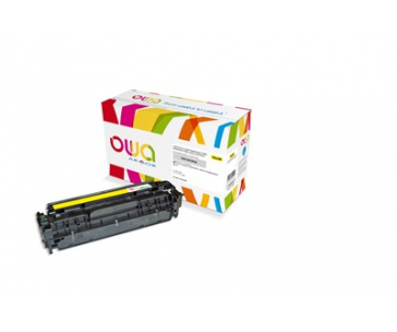 OWA Armor toner pro HP Color Laserjet Pro300 M351, M375, Pro400 M451, M475, 2600 Stran, CE412A, žlutá/yellow