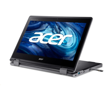 ACER NTB EDU TravelMate Spin B3 (TMB311RN-33-TCO-C0QL),Intel N100,11.6" FHD,4GB,128G SSD,Intel UHD,W11P,ShaleBlack