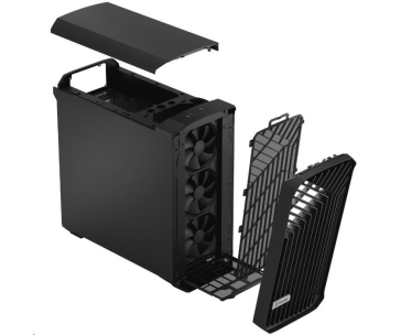 FRACTAL DESIGN skříň Torrent Black Solid, USB 3.1 Type-C, 2x USB 3.0, bez zdroje, E-ATX