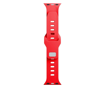 3mk Silicone Watch Strap pro Apple 38/40/41 mm Red