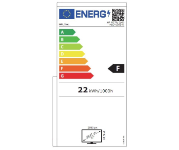 LCD HP M27fq; 27"; QHD 2560x1440; IPS AG; 300cd/2; 5ms;10m:1;VGA;HDMI;DP