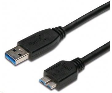 PREMIUMCORD Kabel USB 3.0 A - Micro B 5m, propojovací (M/M)