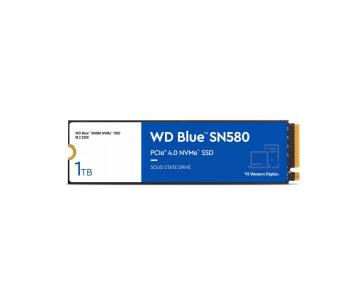 WD BLUE SSD NVMe 1TB PCIe SN580,Gen4 , (R:4150, W:4150MB/s)