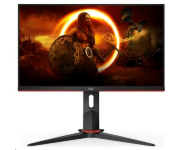 AOC MT IPS LCD WLED 23,8" 24G2ZU/BK - IPS panel, 1920x1080, 240Hz, 2xHDMI, DP, USB 3.2, repro, nast vyska + pivot