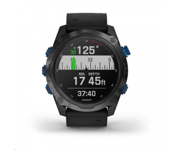 Garmin Descent Mk2i Sapphire, Titanium Gray DLC/Black Band