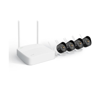 Tenda K4W-3TC - kamerový WiFi set, 4x IP 2K kamera, NVR rekordér, zvuk, noční vidění