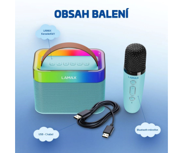 LAMAX KaraokeKid1 Blue