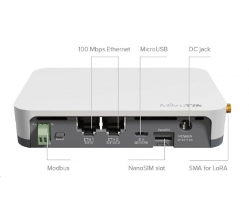 MikroTik RB924iR-2nD-BT5&BG77&R11e-LR8 KNOT LR8 kit