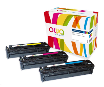 OWA Armor toner pro HP Color LJ Pro200 M251, M276, 3x1800 stran, U0SL1AM, barevná/C+M+Y