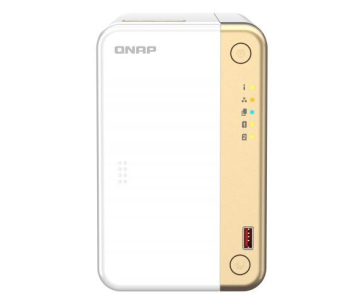 QNAP TS-262-4G (2C/CeleronN4505/2,9GHz/4GBRAM/2xSATA/2xM.2/1x2,5GbE/2xUSB2.0/2xUSB3.2/1xPCIe/1xHDMI)