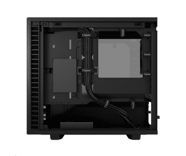 FRACTAL DESIGN skříň Define 7 Nano Black TG Light Tint, USB 3.1 Type-C, 2x USB 3.0, bez zdroje, mATX