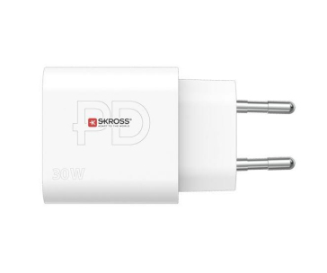 SKROSS USB-C nabíjecí adaptér Power charger 30W EU, Power Delivery, typ C