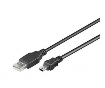 PREMIUMCORD Kabel USB 2.0 A-Mini B (5pin) propojovací 5m