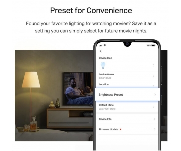 TP-Link Tapo L510E (2-pack) chytrá WiFi stmívatelná LED žárovka (bílá,2700K,806lm,2,4GHz,E27)