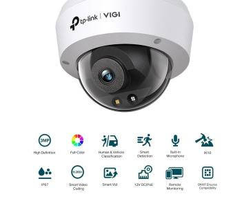 TP-Link VIGI C230(2.8mm), 3MP, Dome, PoE, IR 30m