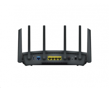 Synology RT6600ax MESH WiFi6 router (AX6000,2,4GHz/5GHz,3xGbELAN,1x2,5GbELAN,1xGbEWAN,1xUSB3.2)