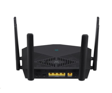 Acer Router Predator Connect W6x - Wifi 6 router, black, 802.11 a/b/g/n/ac/ax 2.4 GHz / 5 GHz, 4x4 MU MIMO