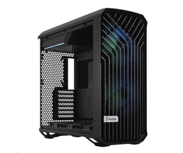 FRACTAL DESIGN skříň Torrent Black RGB TG Light Tint, 2x USB 3.0, bez zdroje, E-ATX