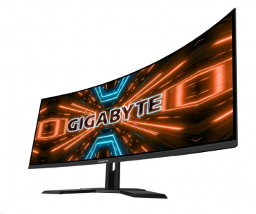 GIGABYTE LCD - 34" Gaming monitor G34WQC A, Prohnutý VA1500R, 3440x1440 WQHD, 144Hz, 4000:1, 350cd/m2, 1ms, 2xHDMI, 1xDP