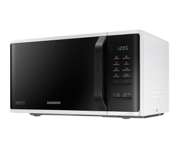 Samsung MS23K3513AW/BA mikrovlnná trouba, 800 W, 23 l, 6 úrovní výkonu, displej, bílá / černá