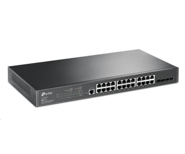 TP-Link OMADA JetStream switch SG3428 (24xGbE, 4xSFP, 2xConsole, fanless)