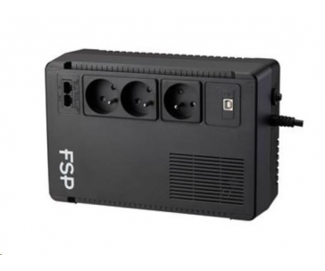 Fortron UPS FSP ECO 800 FR, 800 VA / 480 W, USB, RJ45, line interactive