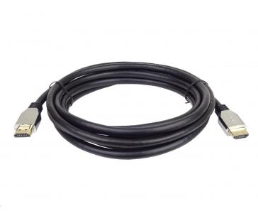 PREMIUMCORD Kabel HDMI 2.1 High Speed + Ethernet kabel (Zinc Alloy krytky, zlacené konektory) 0.5m