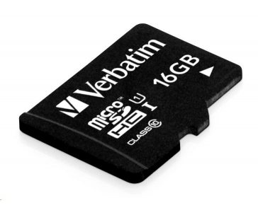 VERBATIM Tablet microSDHC C10/U1 with USB reader 16GB (R:45MB/s, W:10MB/s)