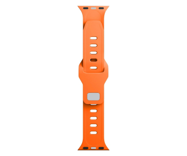 3mk Silicone Watch Strap pro Apple 38/40/41 mm Orange