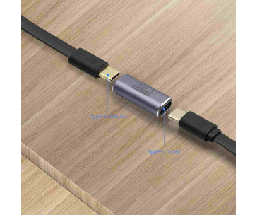 PremiumCord 40Gbps Aluminium USB-C Female - USB-C Female spojka