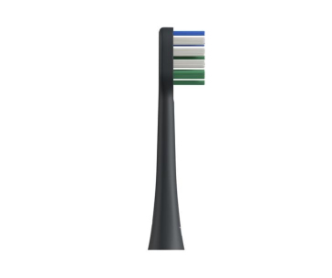 BAZAR - Tesla Smart Toothbrush TS400 Brush Heads Black 4x - Poškozený obal (Komplet)